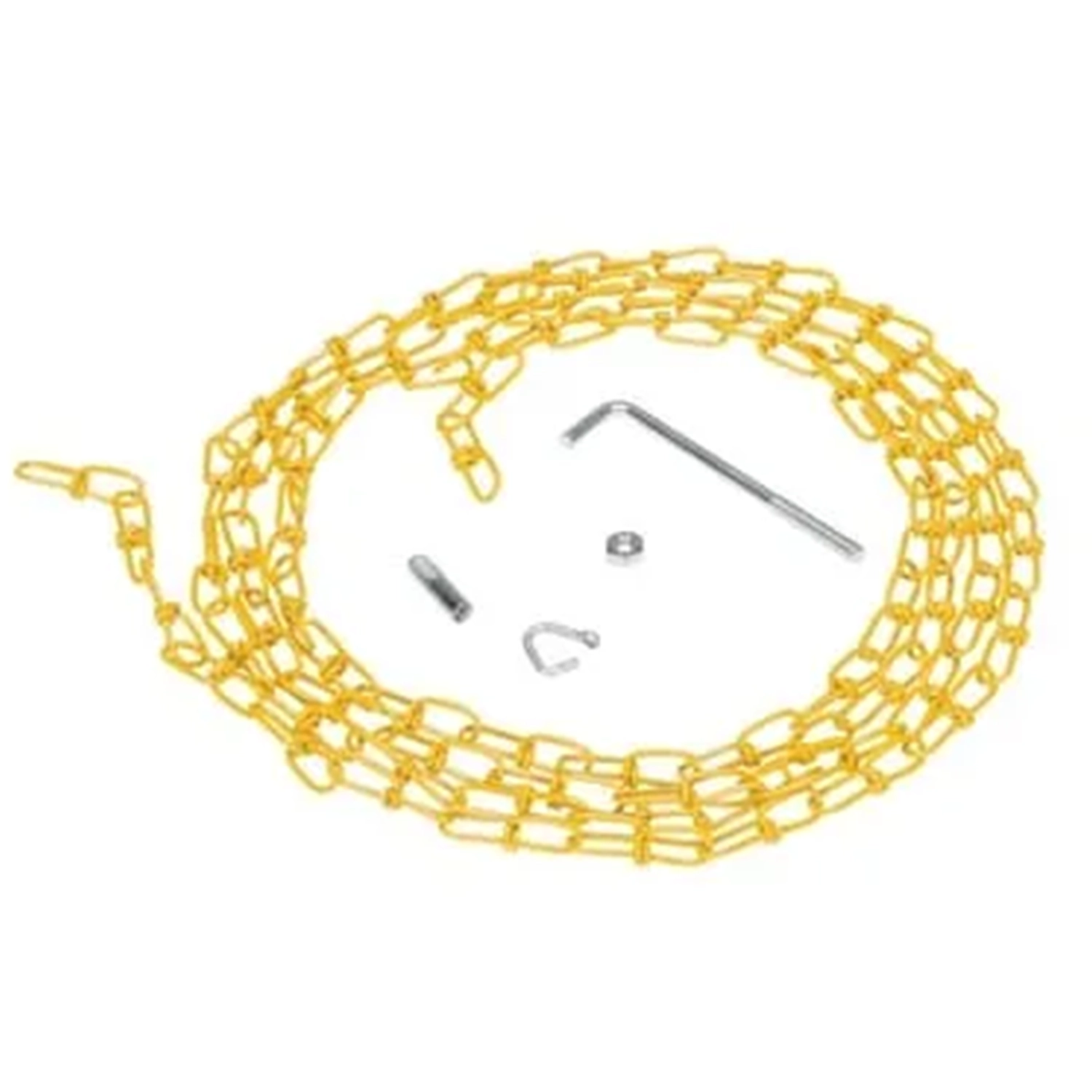 Vestil (Steel Double Loop Coil Chain OH-15-YEL )