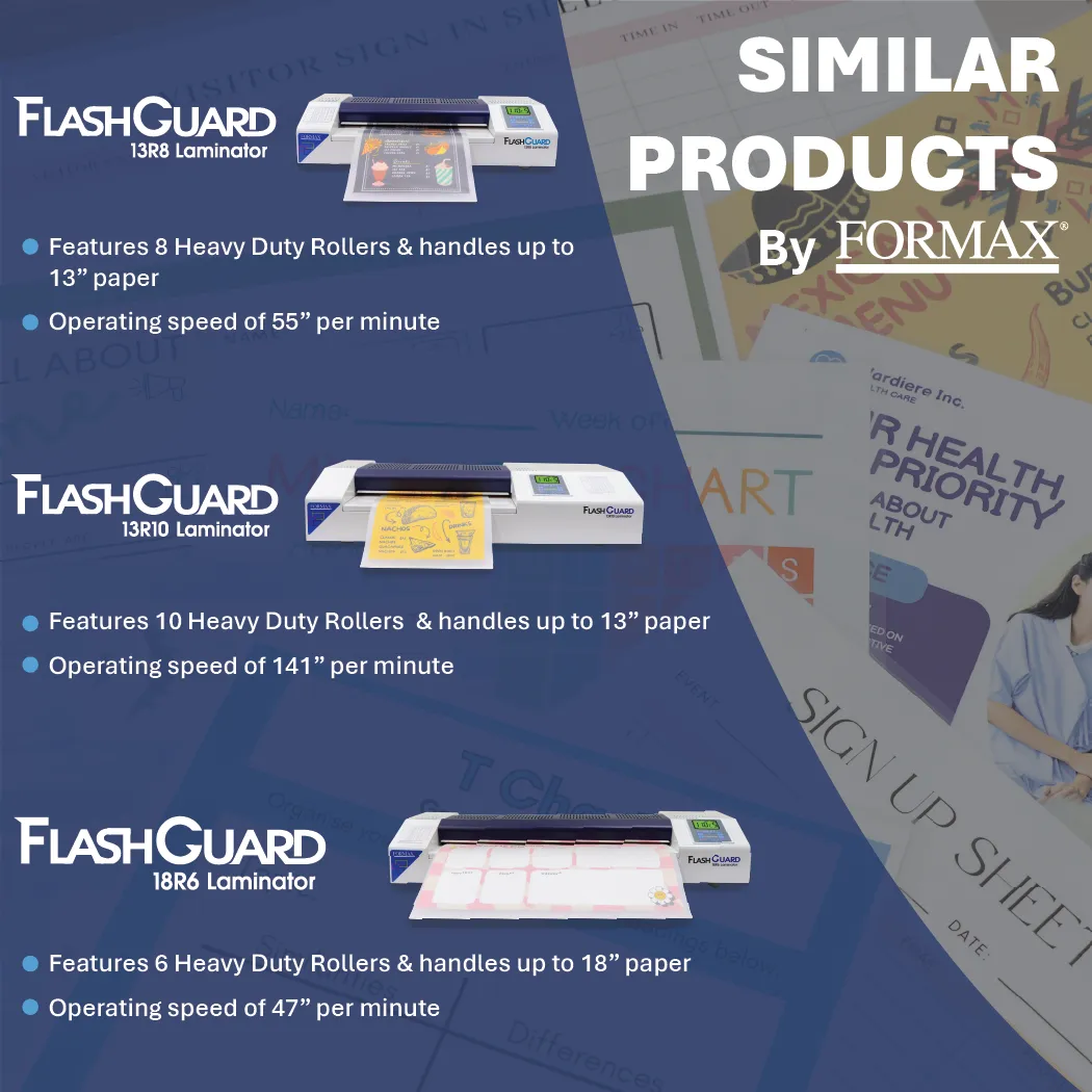 Formax FlashGuard 13R6 Laminator