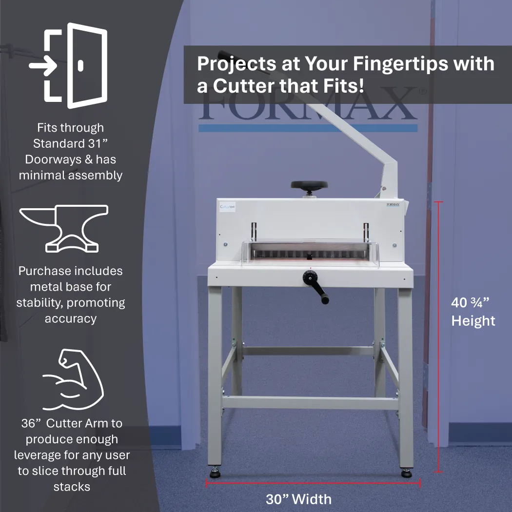 FORMAX Cut-True 16M Manual Paper Cutter