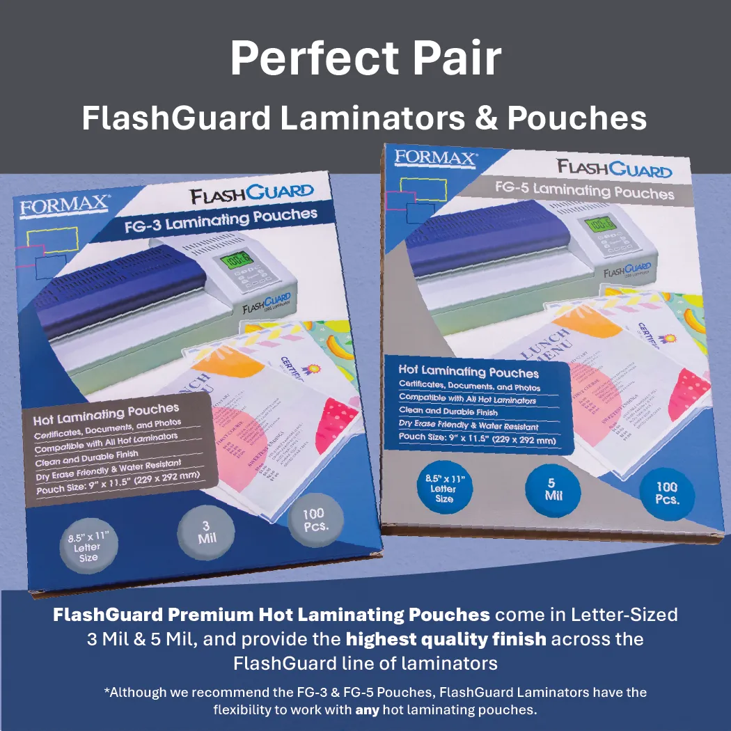 Formax FlashGuard 13R6 Laminator