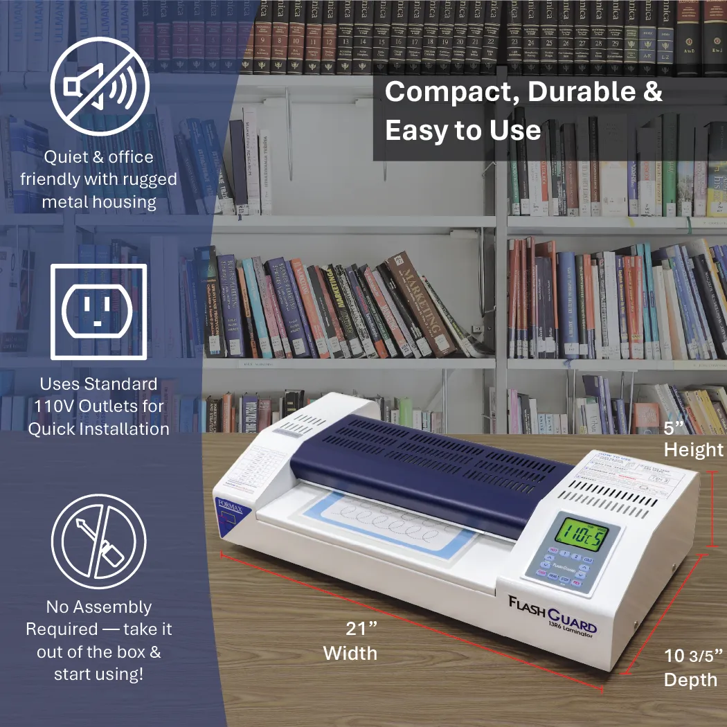 Formax FlashGuard 13R6 Laminator