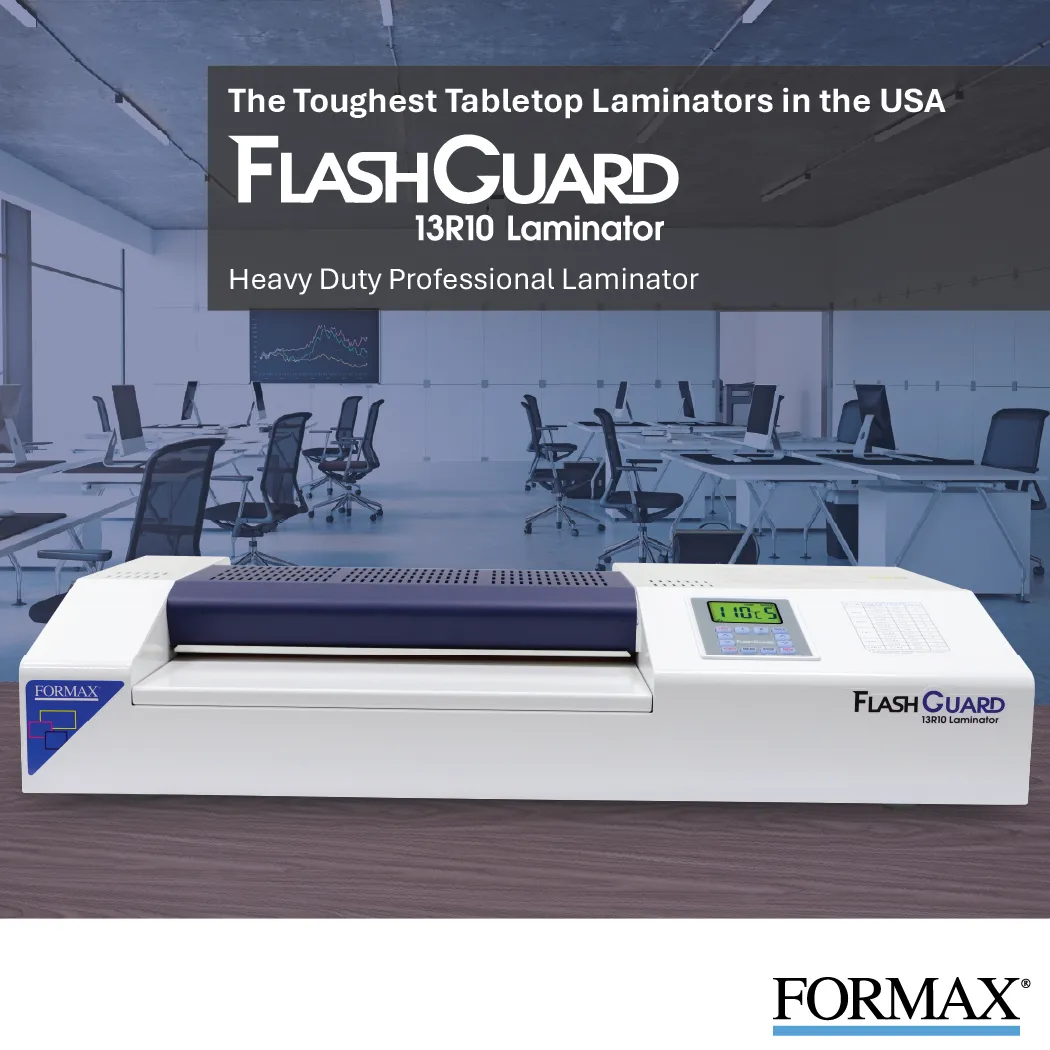 FORMAX FlashGuard 13R10 Laminator